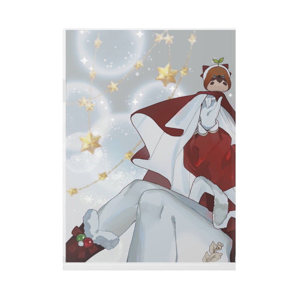 鈴芽ちゅんはじめてのクリスマス クリアファイル