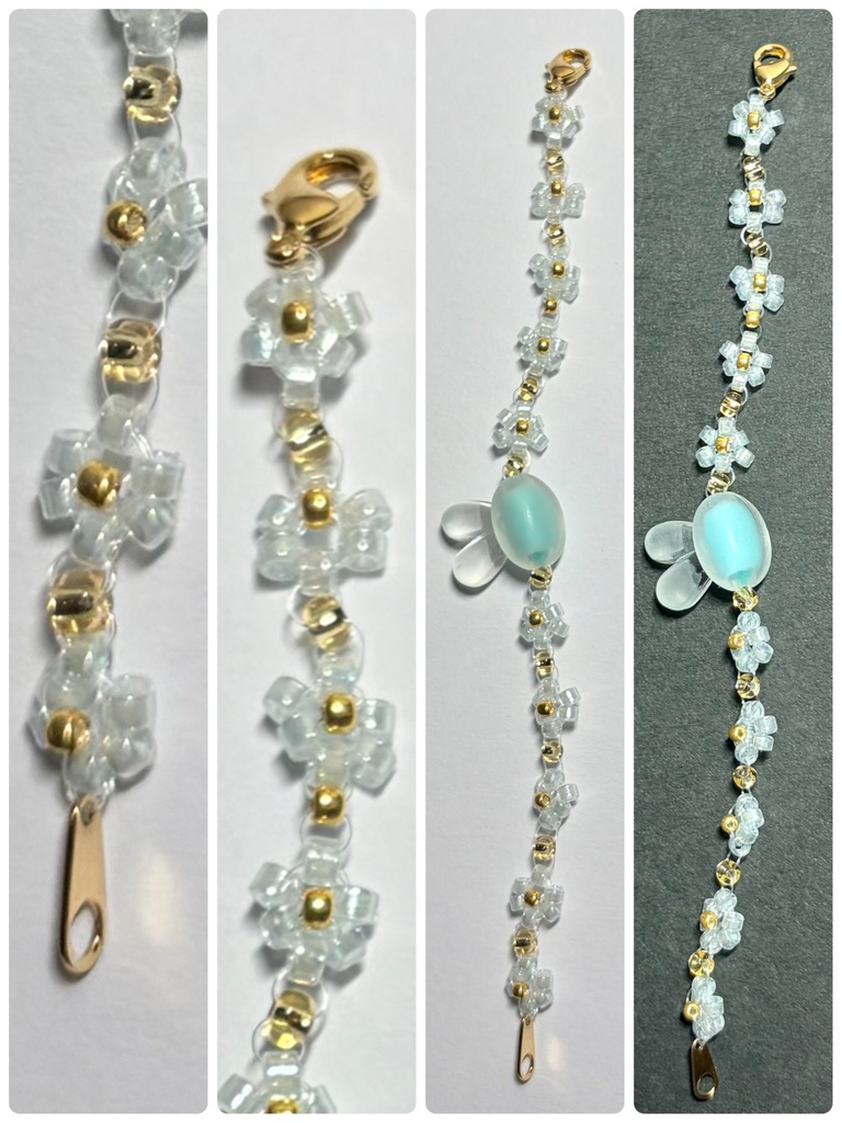 10㎝ぬい用うさぎちゃんネックレス:ライトブルー