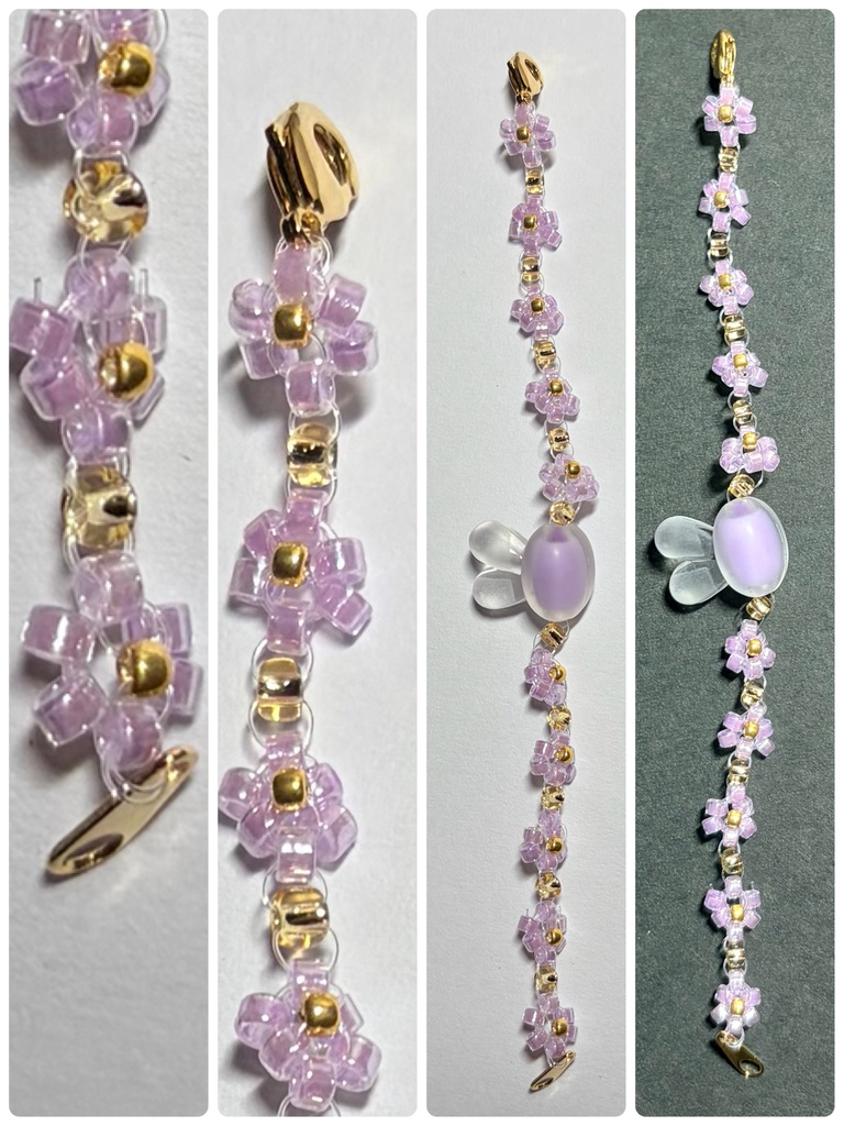 10㎝ぬい用うさぎちゃんネックレス:パープル