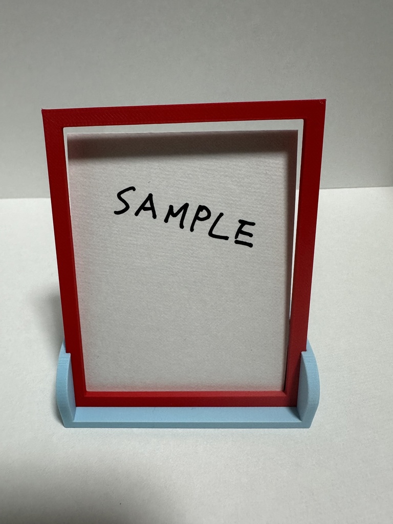 アクリルカードスタンド(80mm)