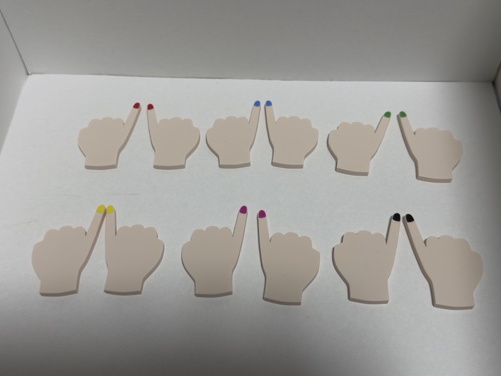 Pinky Fingerストールクリップ