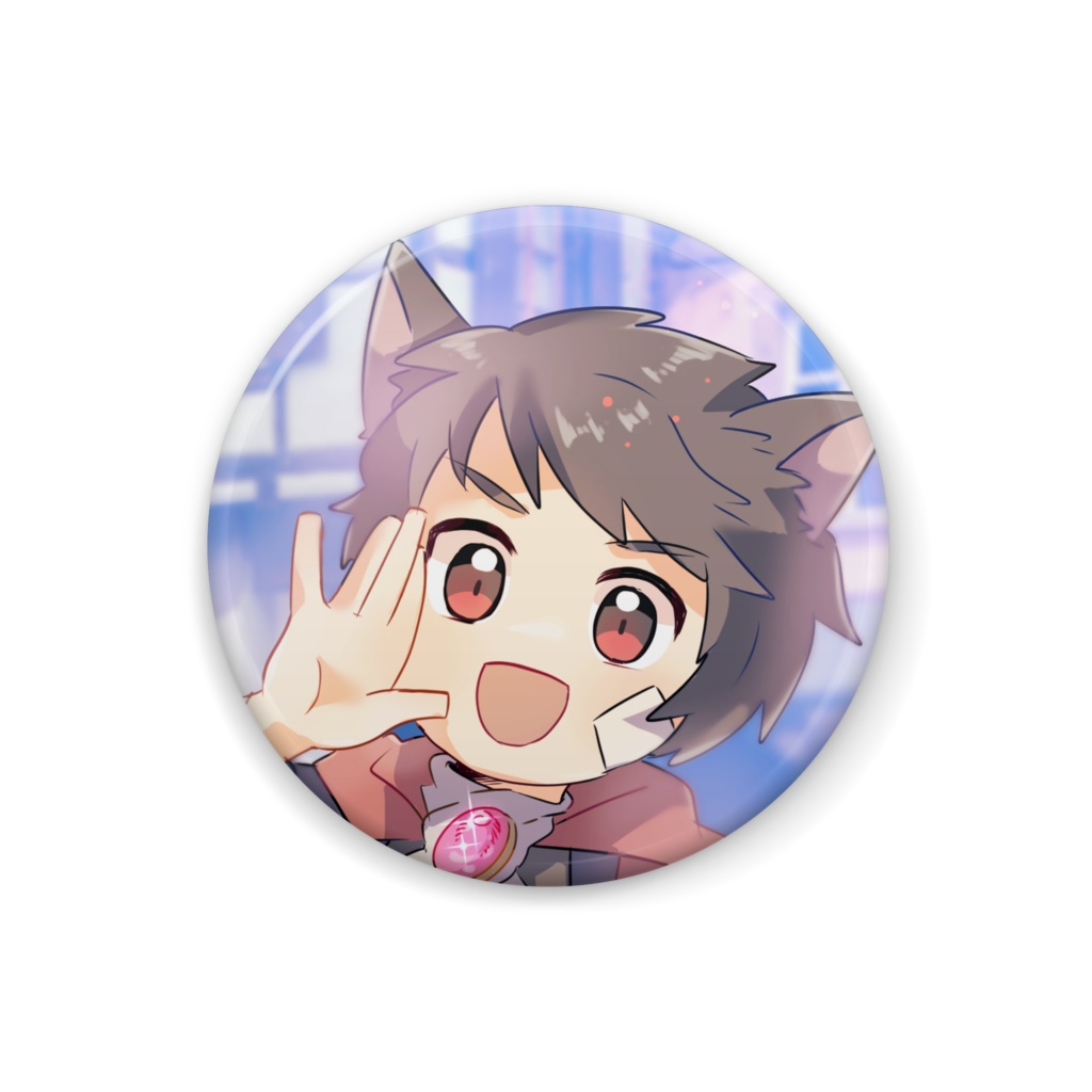 勇者さまの猫ちゃん缶バッチ