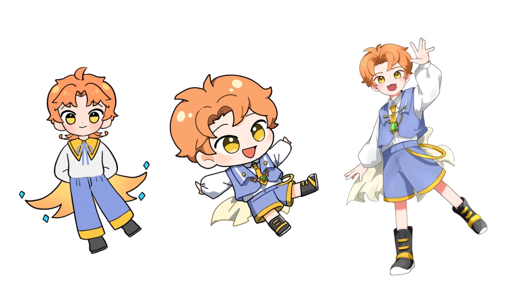 シールセット【立ち絵3枚】