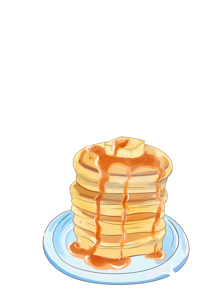 【Vtuber素材】パンケーキを食べる