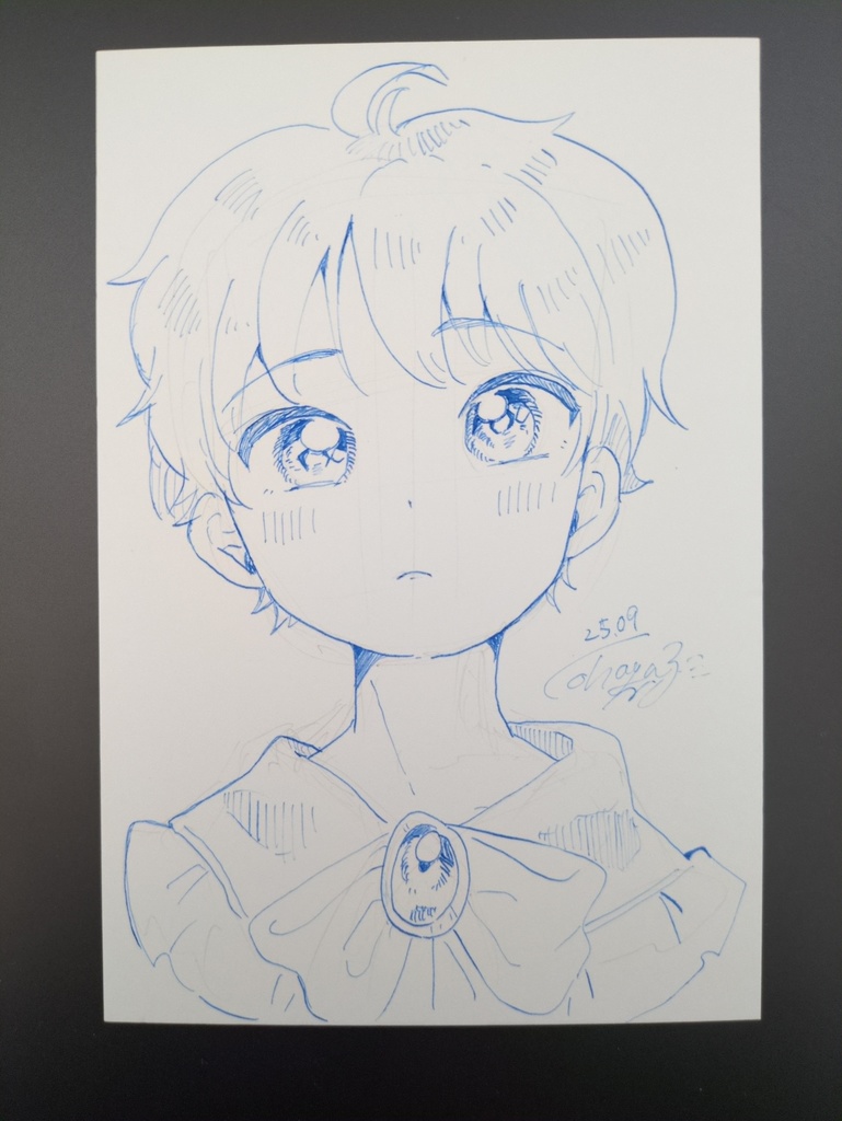 【ドローイング】純粋な少年