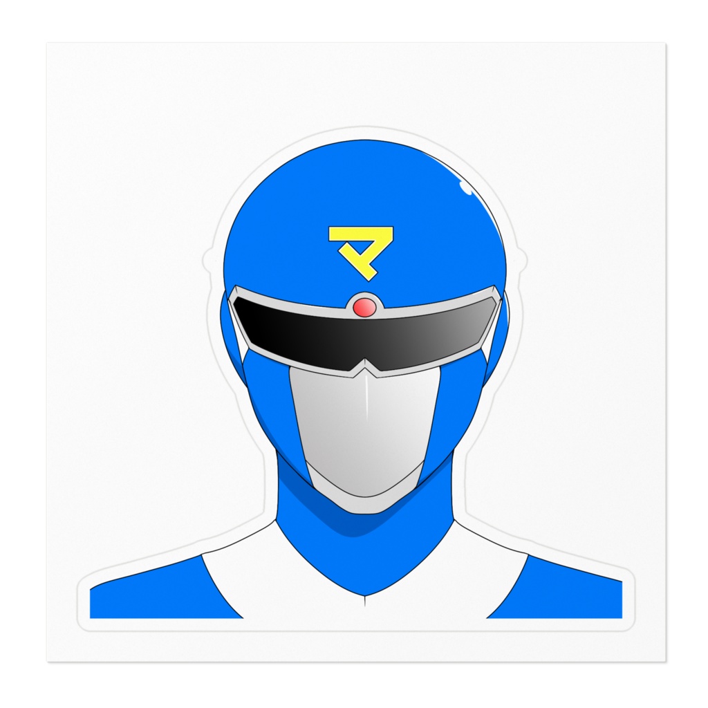 マダミスブルーステッカー