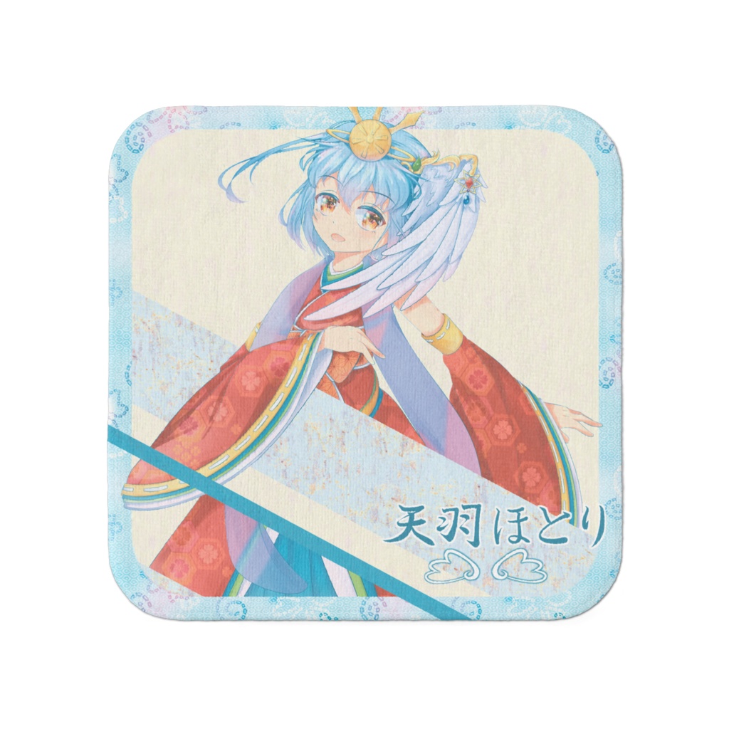天羽ほとり公式グッズ ハンドタオル (ひな祭り立ち絵ver.)
