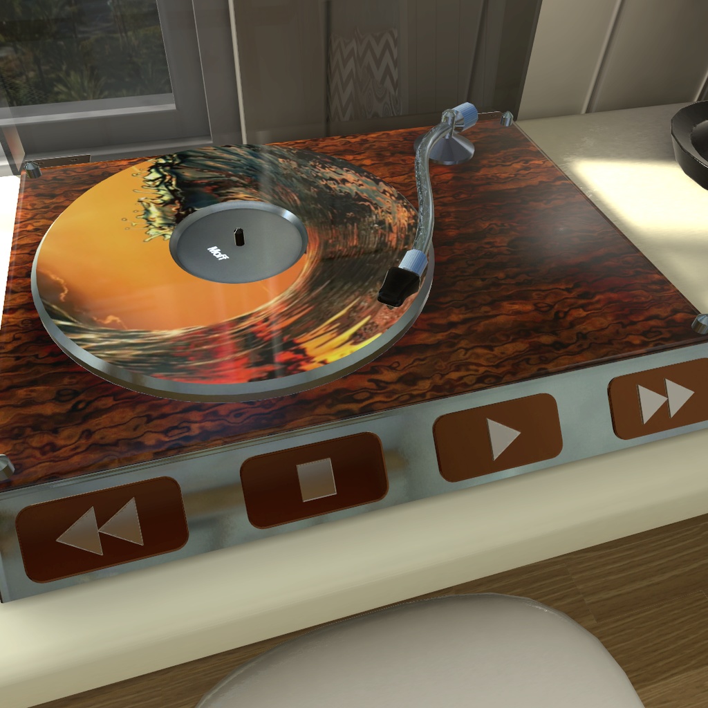 ワールド用音楽再生プレイヤーセット【SDK2/SDK3】