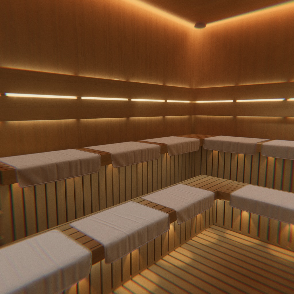 【販売ワールド】VirtualComfortPlace:Sauna【SDK2/SDK3】