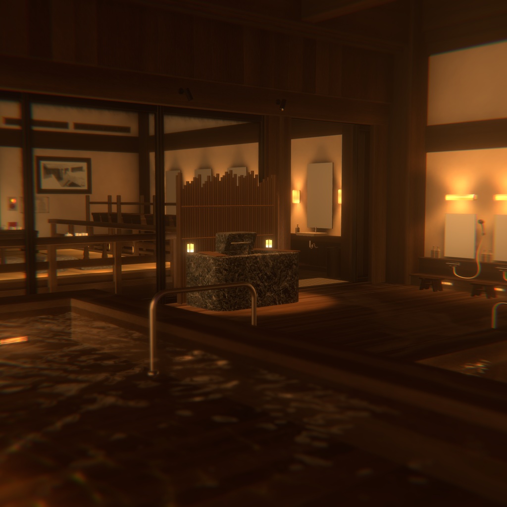 【販売ワールド】VirtualComfortPlace:Ryokan【SDK2/SDK3】