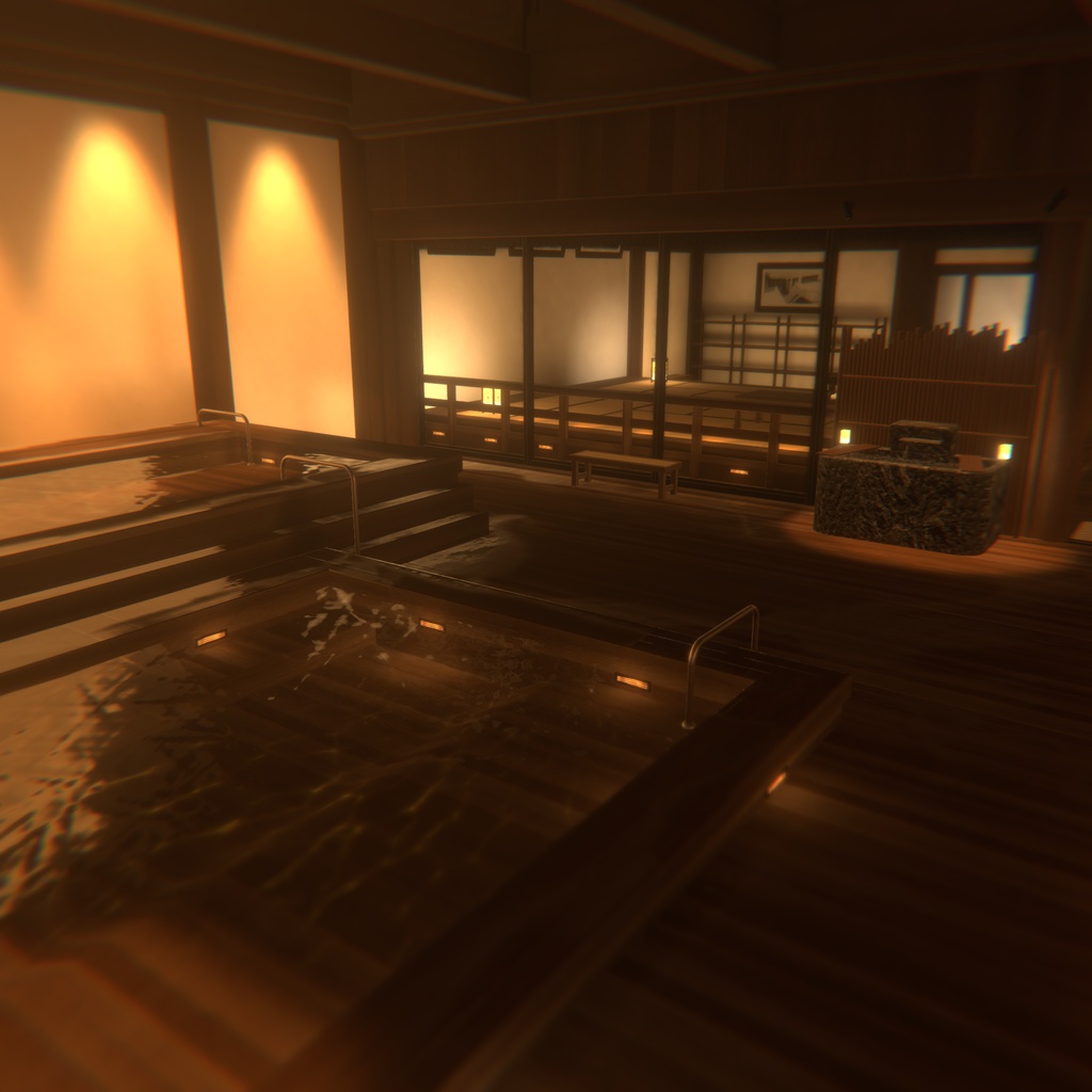 【販売ワールド】VirtualComfortPlace:Ryokan【SDK2/SDK3】