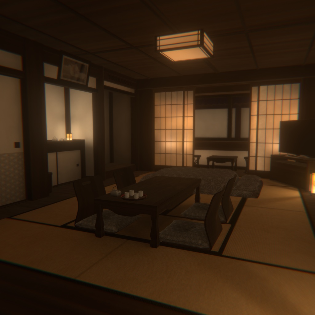 【販売ワールド】VirtualComfortPlace:Ryokan【SDK2/SDK3】