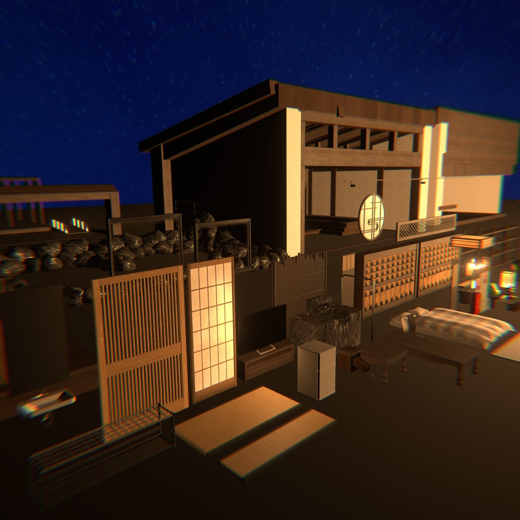 【販売ワールド】VirtualComfortPlace:Ryokan【SDK2/SDK3】