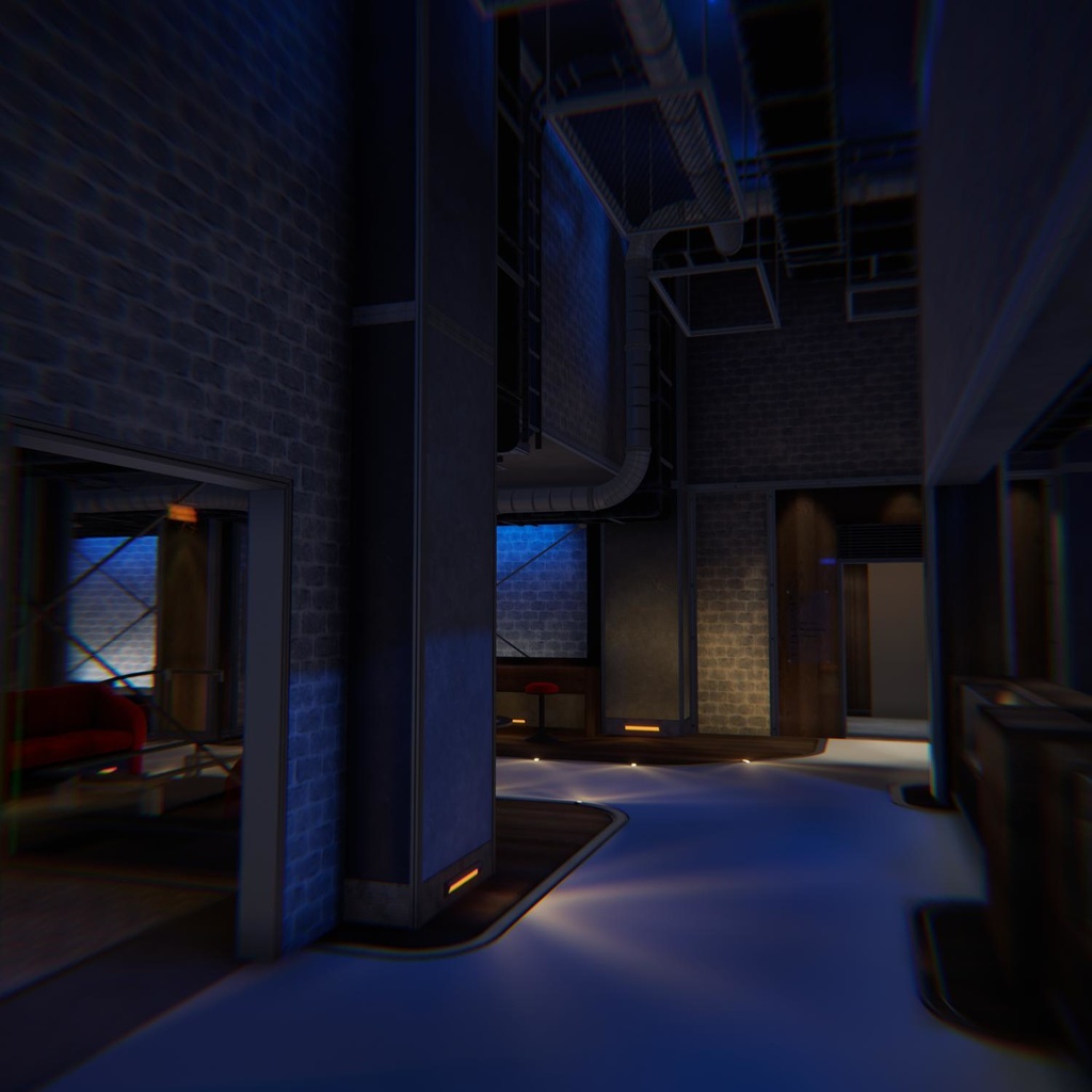 【販売ワールド】VirtualComfortRoom:Duct【SDK3/VCC】