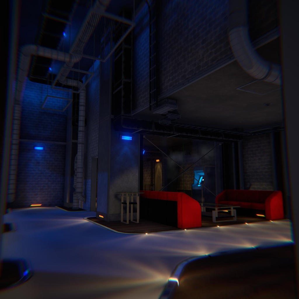 【販売ワールド】VirtualComfortRoom:Duct【SDK3/VCC】