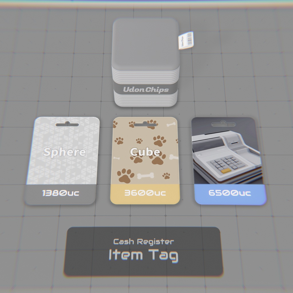 【UdonChips】Cash Register