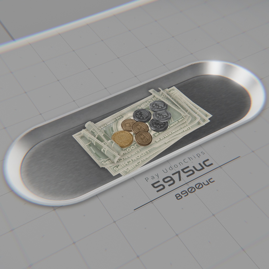 【UdonChips】Cash Register