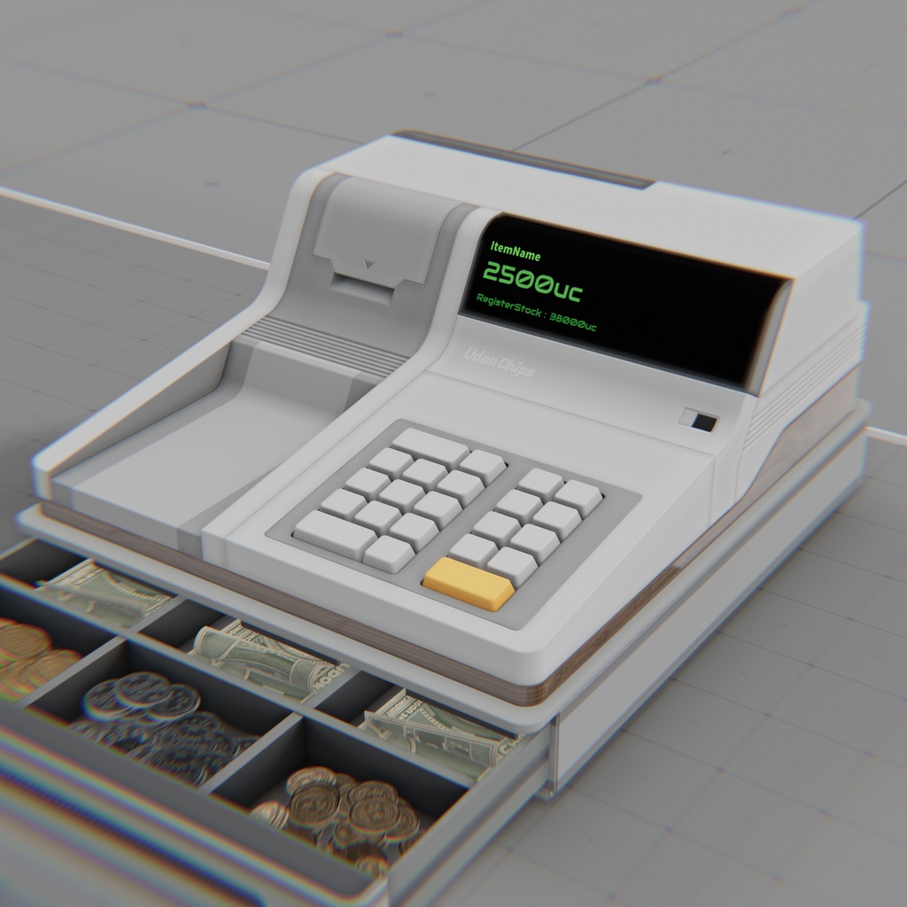 【UdonChips】Cash Register