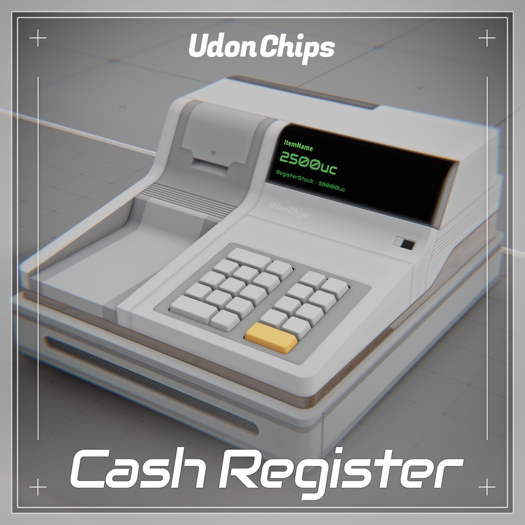 【UdonChips】Cash Register