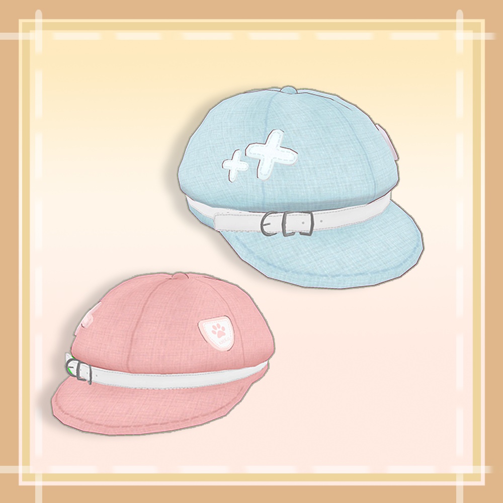 キャスケット帽子 8色/Newsboy Cap 8Color