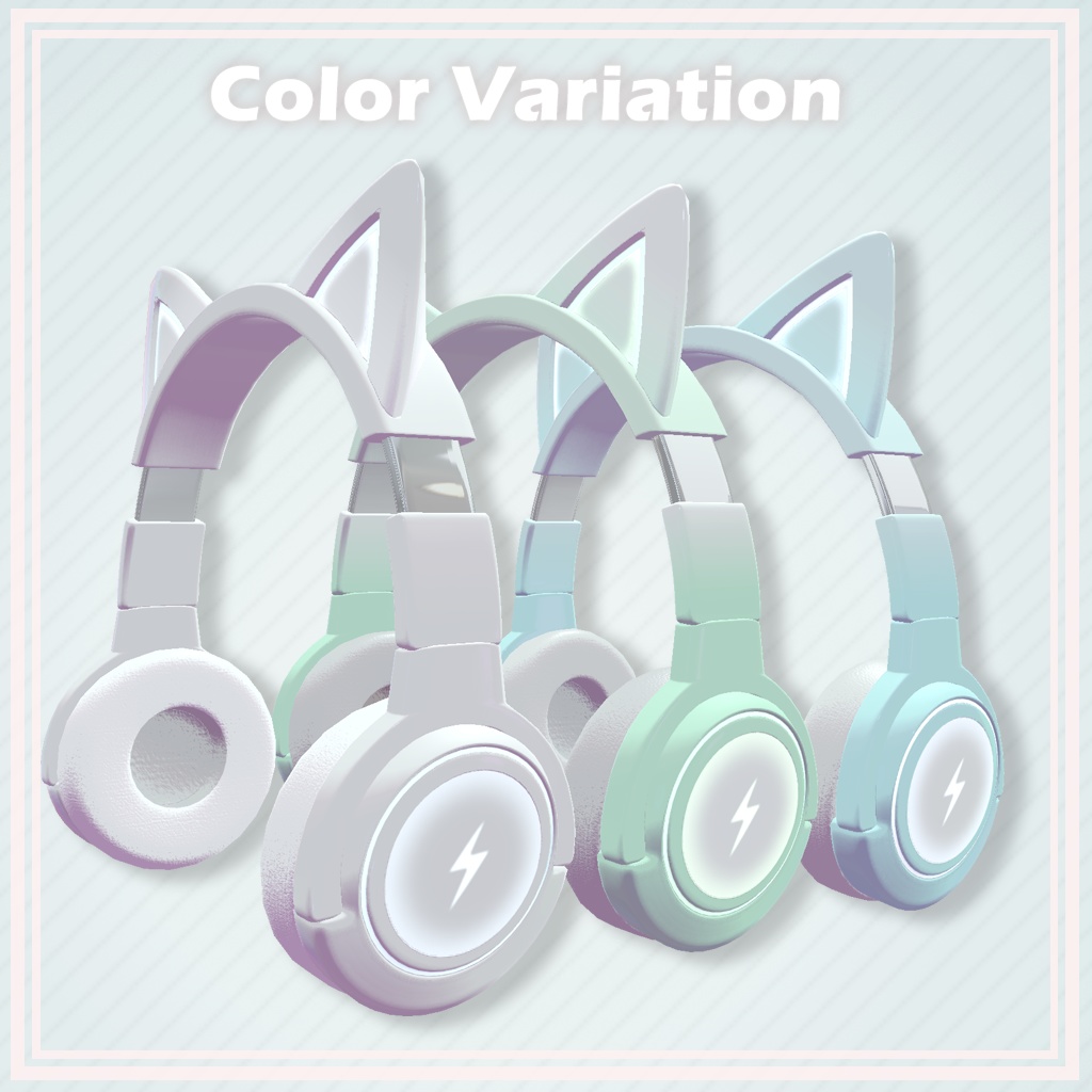 ✦ 猫耳 ヘッドフォン✦Neko Headphones 全7色