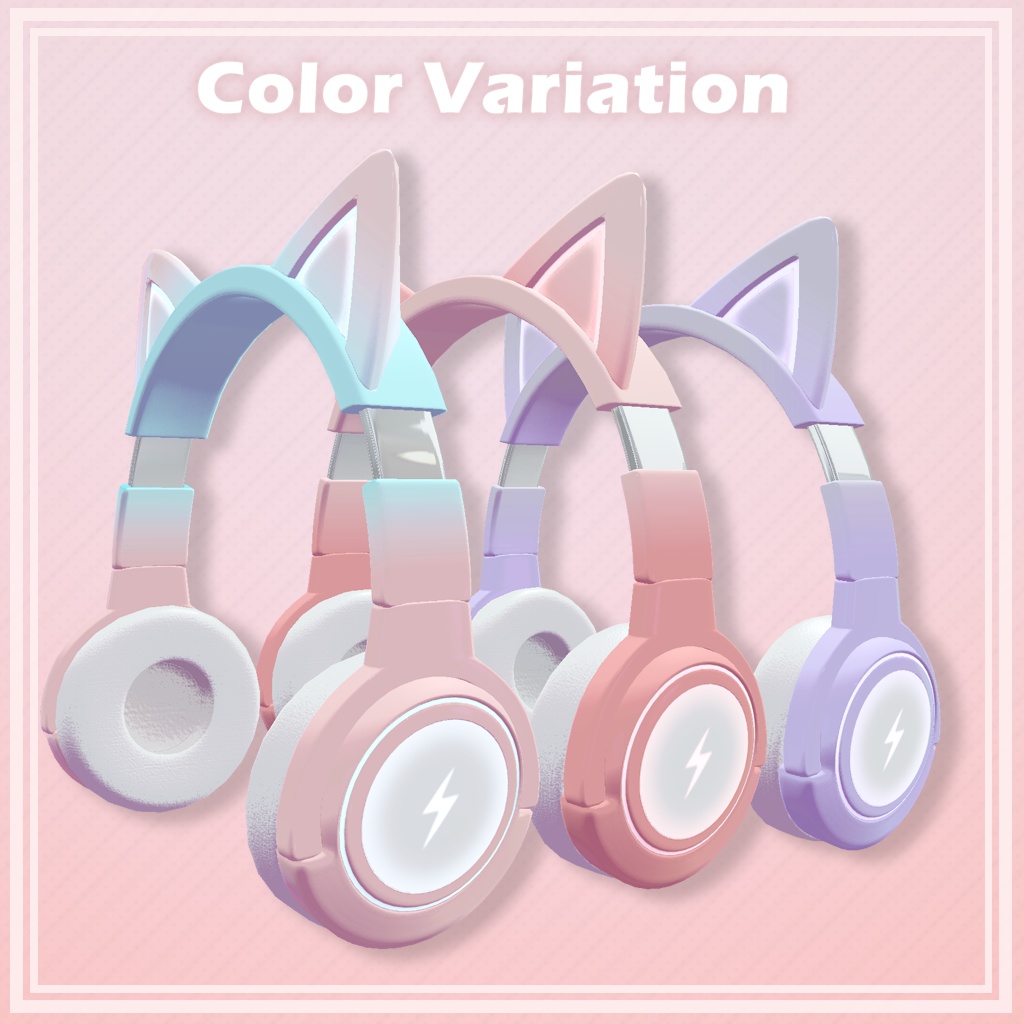 ✦ 猫耳 ヘッドフォン✦Neko Headphones 全7色