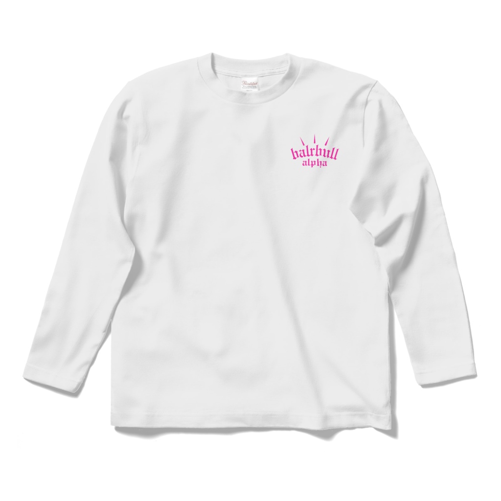 bull longT white&pink