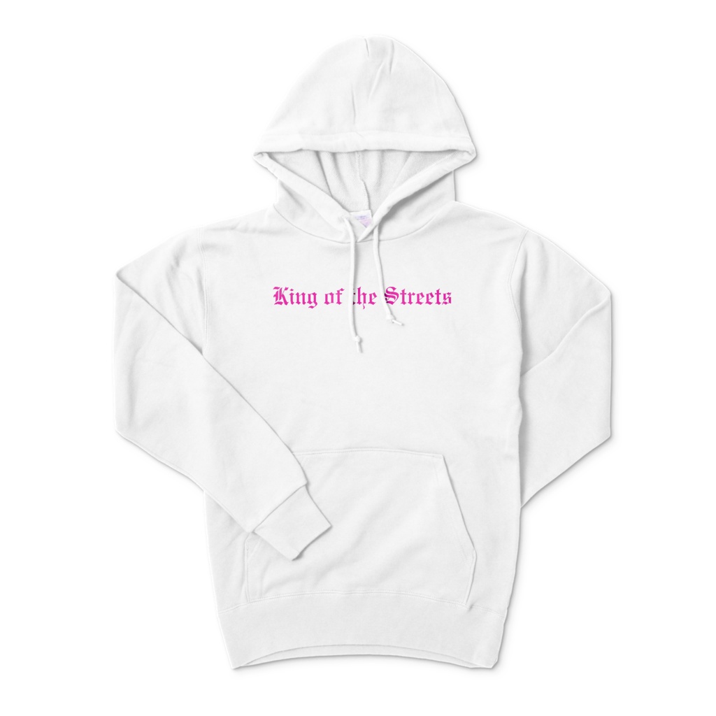 bull hoodie black/pink