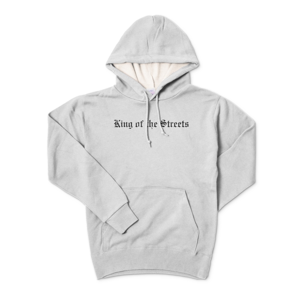 bull hoodie gray/black