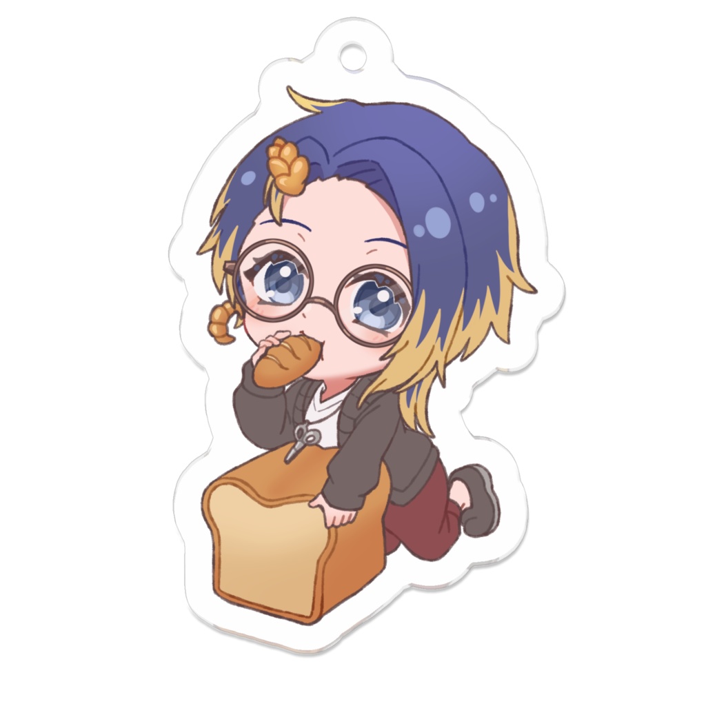 アクリルキーホルダー 私服デフォルメ
