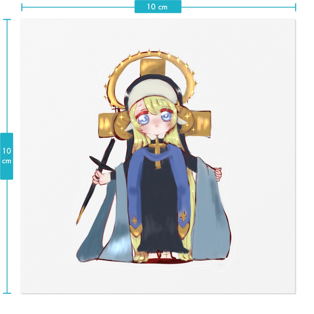 ヤギのシスター Goat sister ステッカー