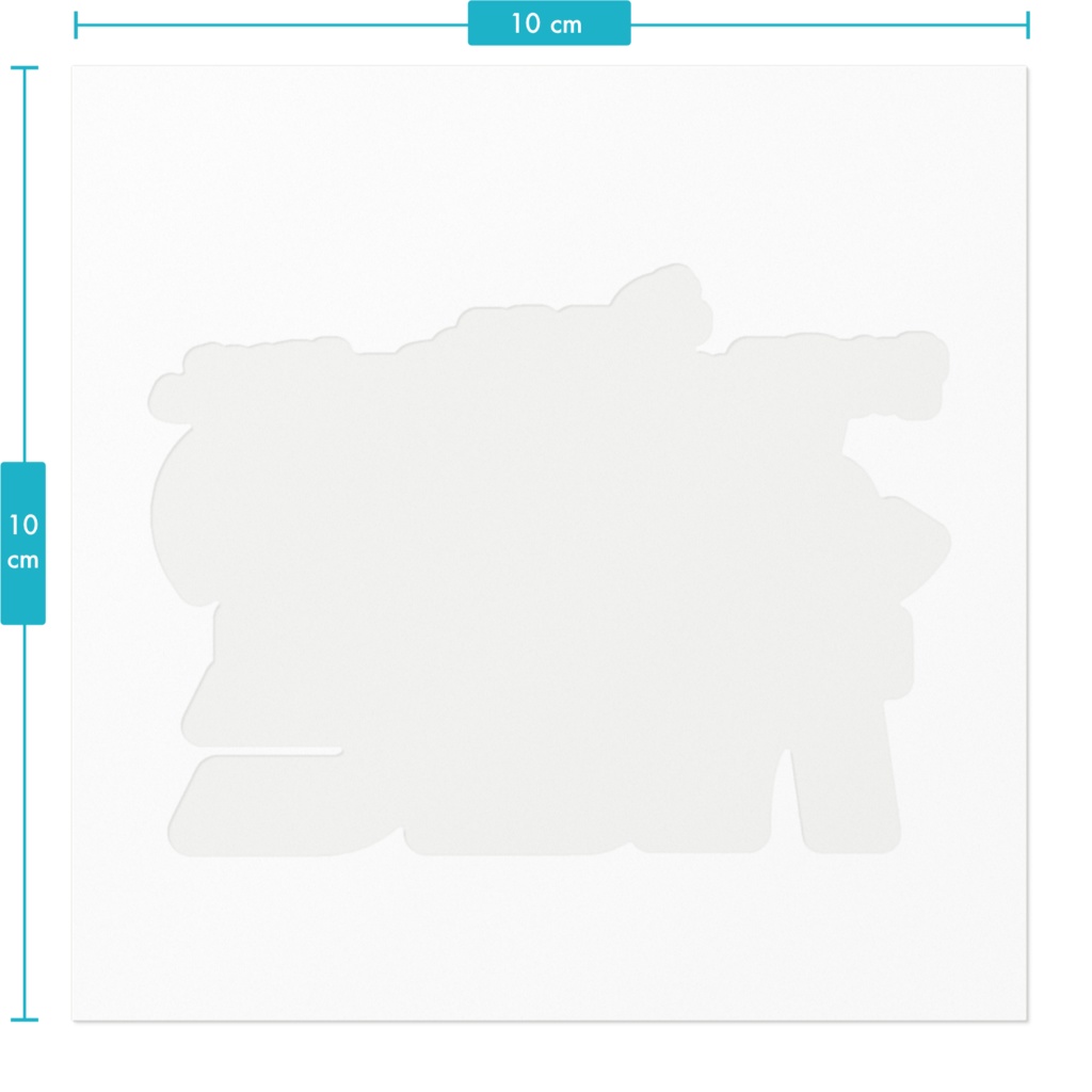 ほんしんラジオ‐ロゴステッカー黄