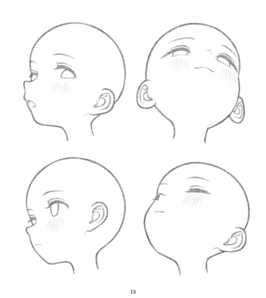 【ダウンロード】顔・表情100(タレ目の女の子) 100 Faces: Gentle-eyed girls【download】