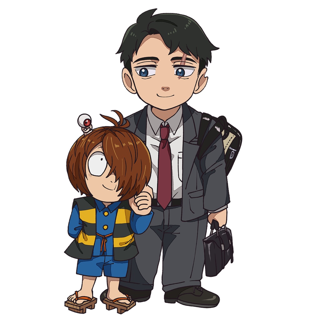 ゲ謎アクリルフィギュア（鬼太郎＆目玉おやじ＆水木）