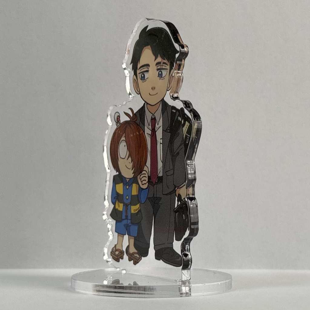 ゲ謎アクリルフィギュア(鬼太郎&目玉おやじ&水木)