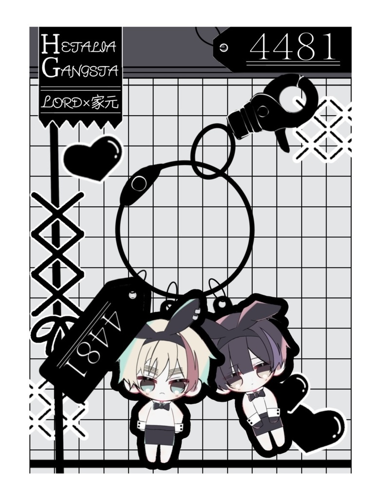 4481アクキー(バニーVer.)