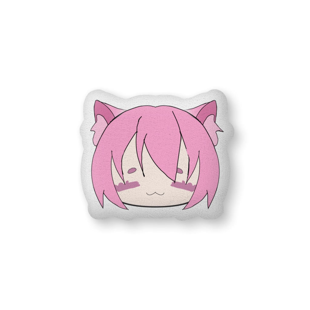 オリキャラ(ポピン.ラディアーノ)ふかふかクッション中(H36xW56cm)-片面-ポリエステル)