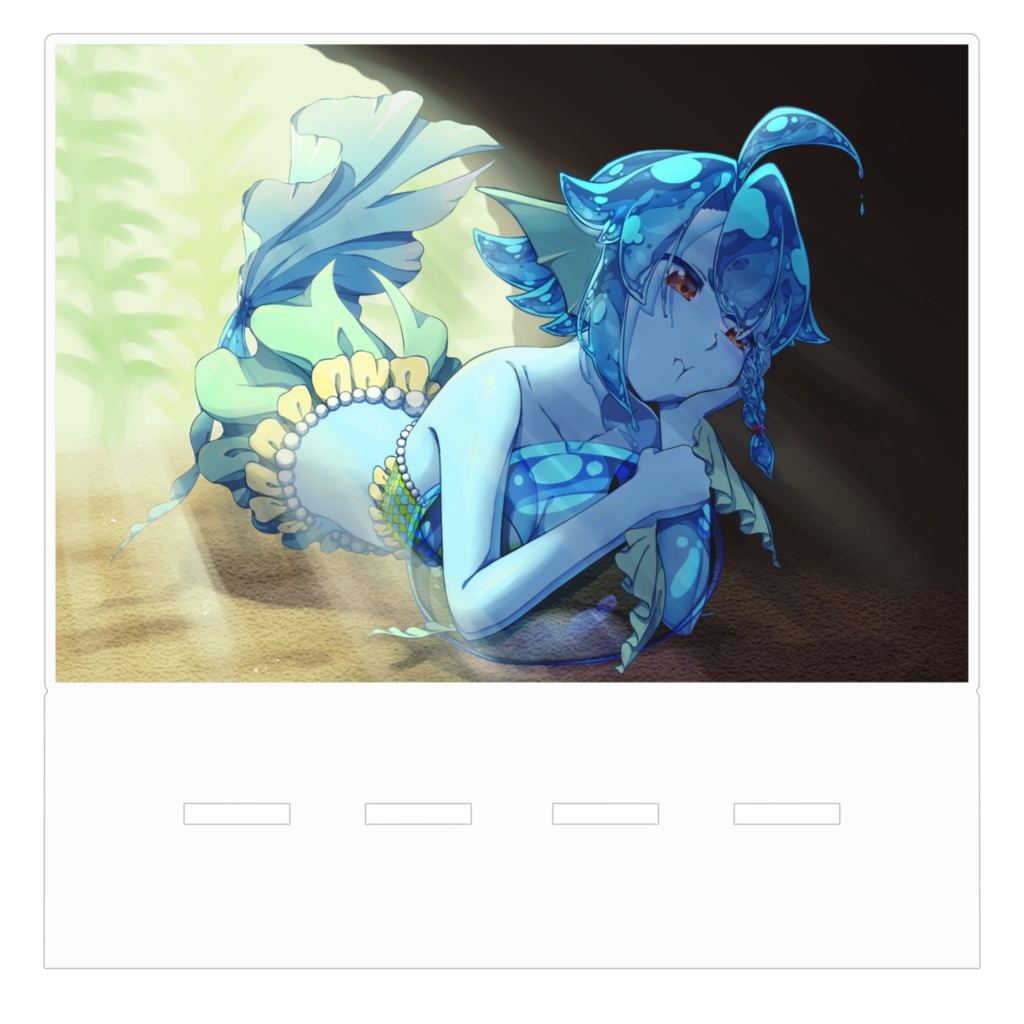 不機嫌なみー子アクリルスマホスタンド