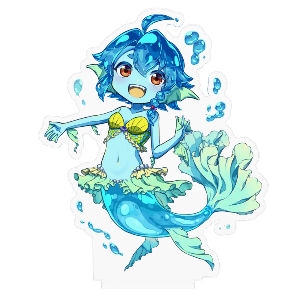 水の精霊💧ミイア🧜アクリルフィギュア