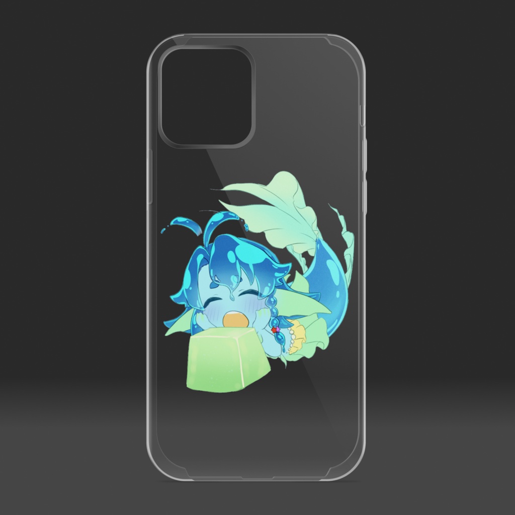 ご機嫌みー子クリアiPhoneケース