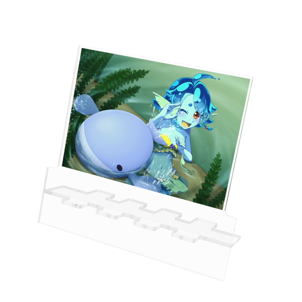 おもちゃとみー子アクリルスマホスタンド