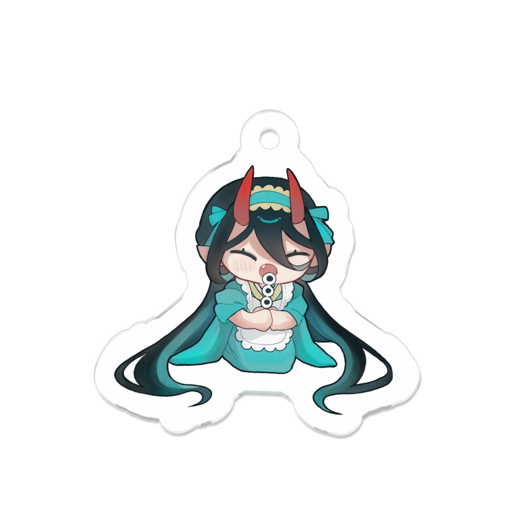 青行灯アクキー＜休憩＞