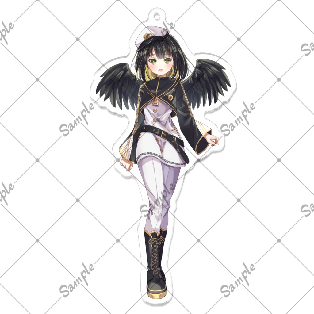 羽穏まる アクリルキーホルダー ながずぼん