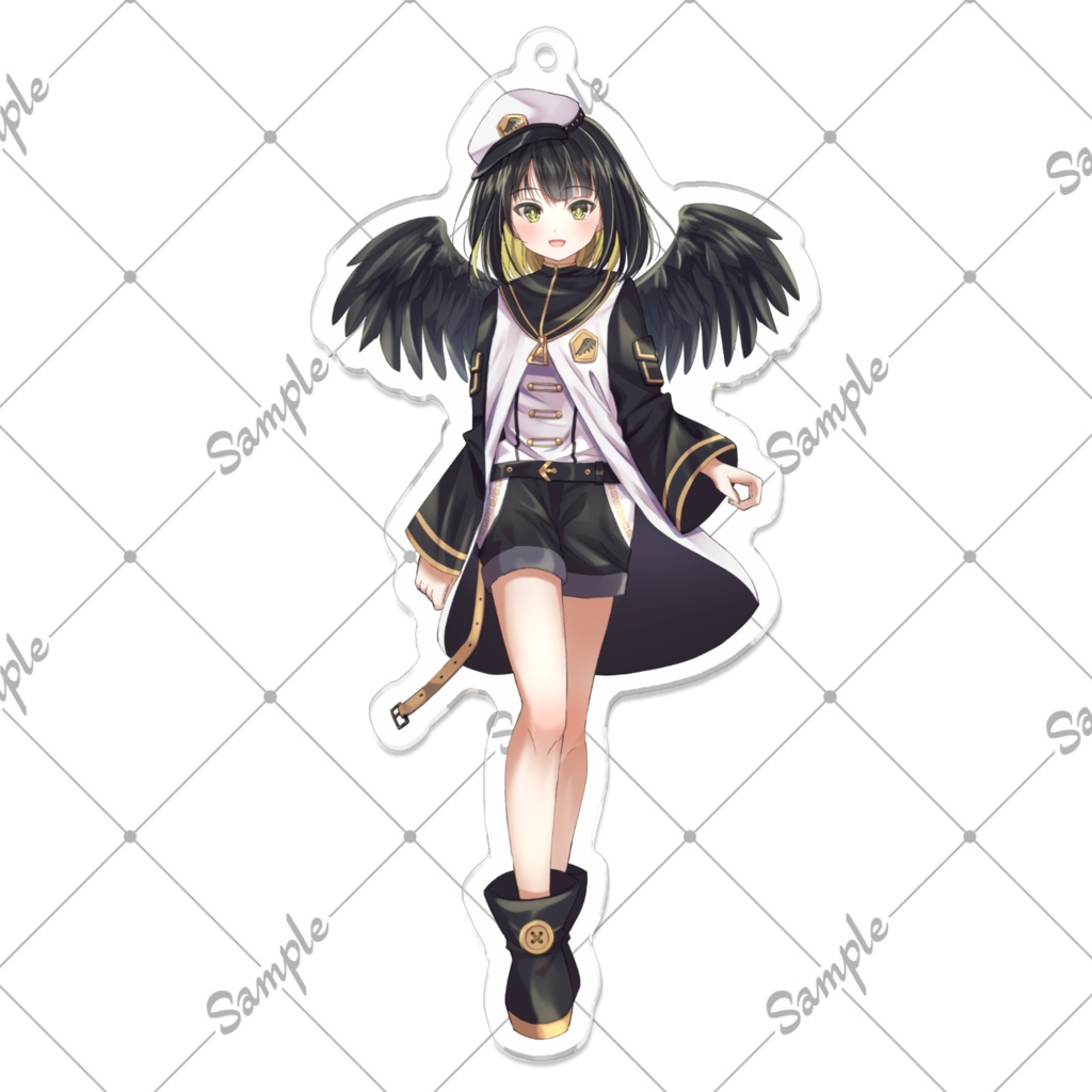 羽穏まる アクリルキーホルダー しょーぱん