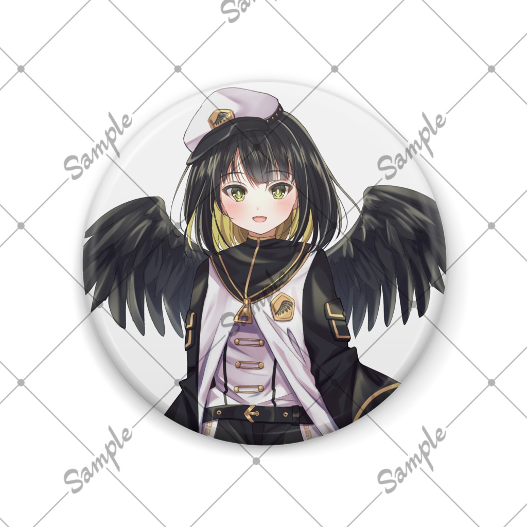 羽穏まる 缶ばっち