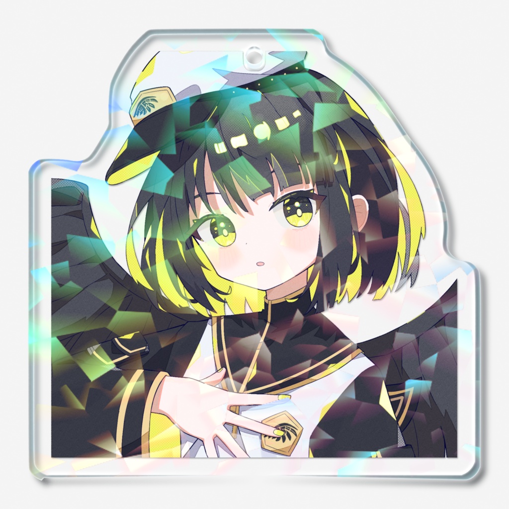 ホログラムアクリルキーホルダー