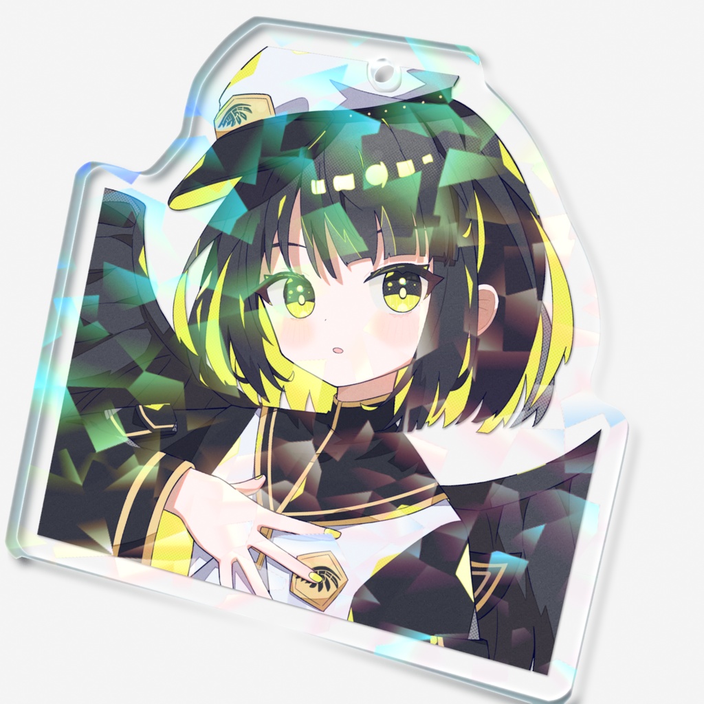 ホログラムアクリルキーホルダー