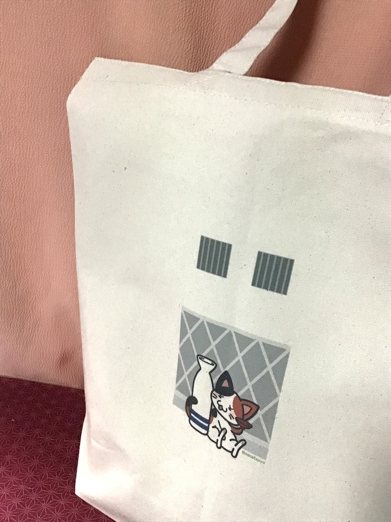 徳利ねこトートバッグ(M)