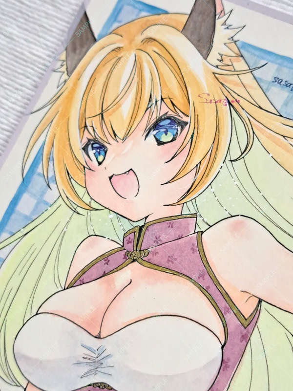 寸松庵原画（チャイナ狐）