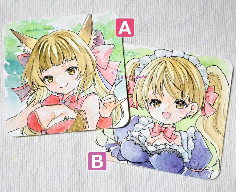 フレームレススクエア原画